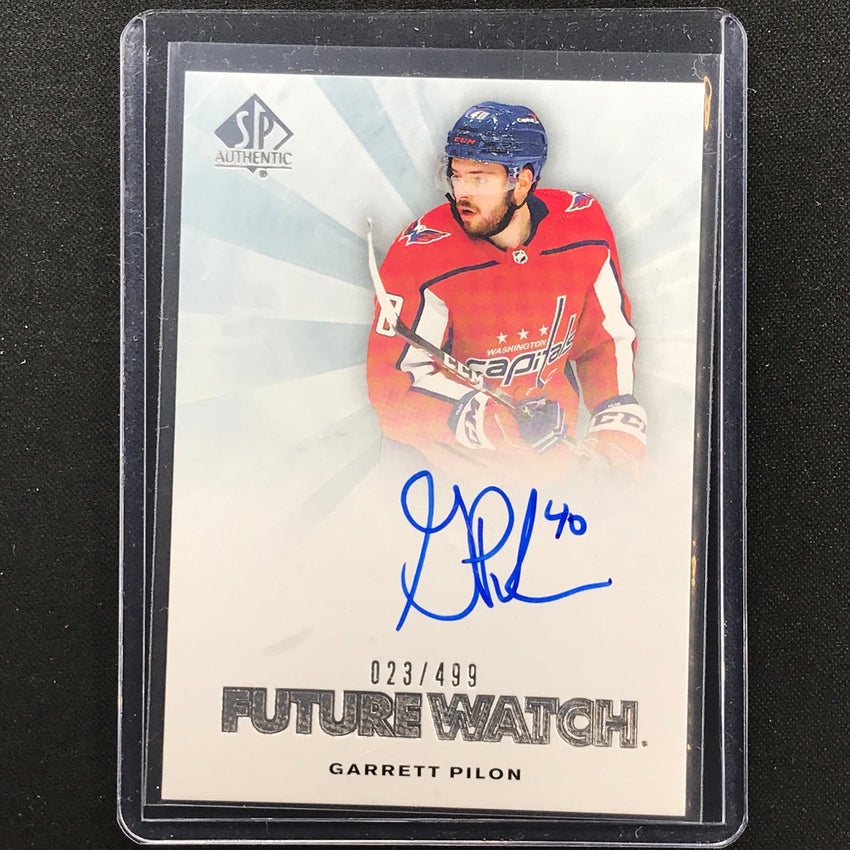 2021-22 Sp Authentic Nhl Garrett Pilon 2011-12 Future Watch Rookie Auto 23/499