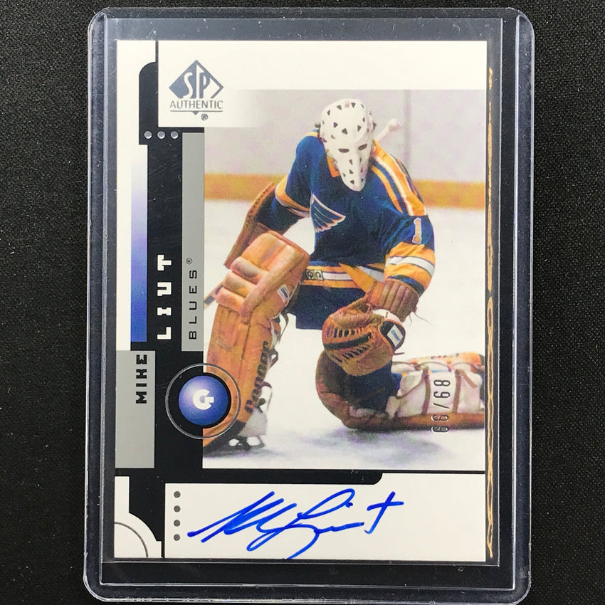 2021-22 SP Authentic NHL MIKE LIUT 2001-02 Retro Auto 89/99