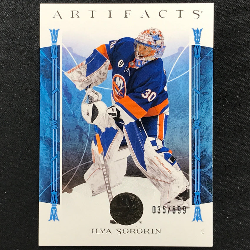 2022-23 Artifacts NHL ILYA SOROKIN Goalies Base /599 #147