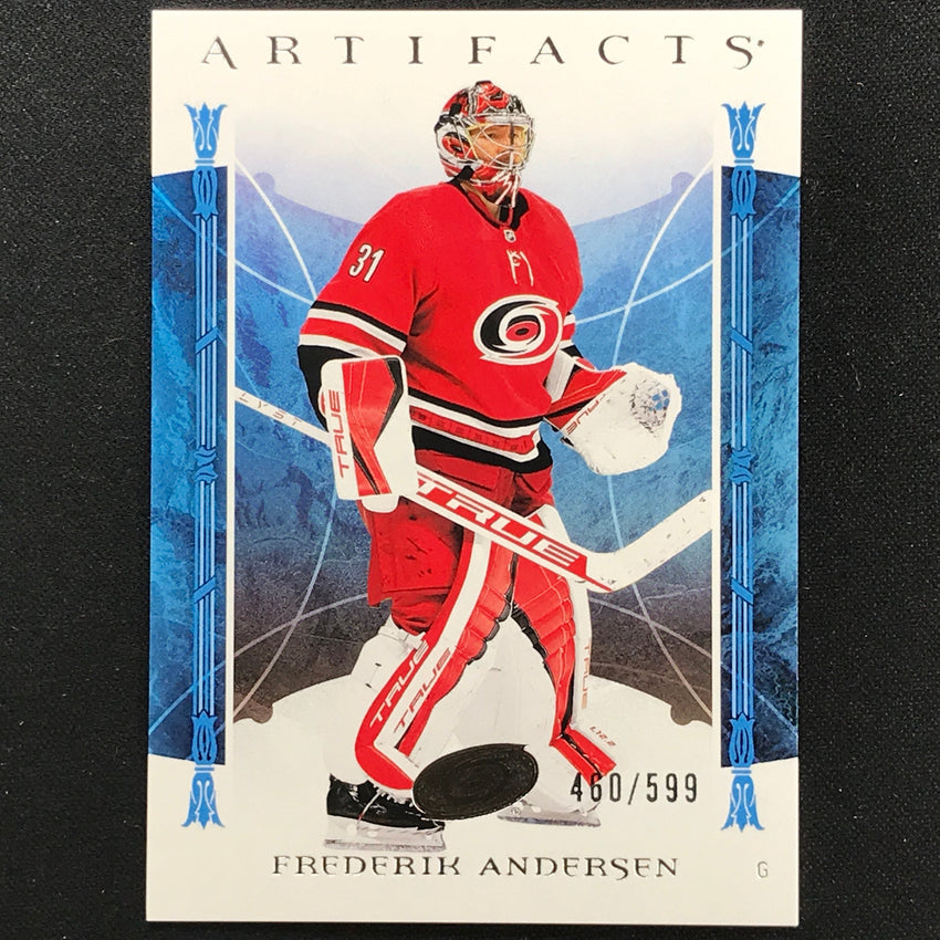 2022-23 Artifacts NHL FREDERIK ANDERSON Goalies Base /599 #152