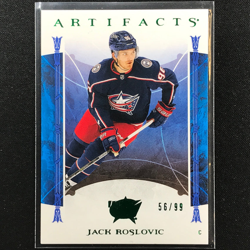 2022-23 Artifacts NHL JACK ROSLOVIC Base Emerald /99 #29
