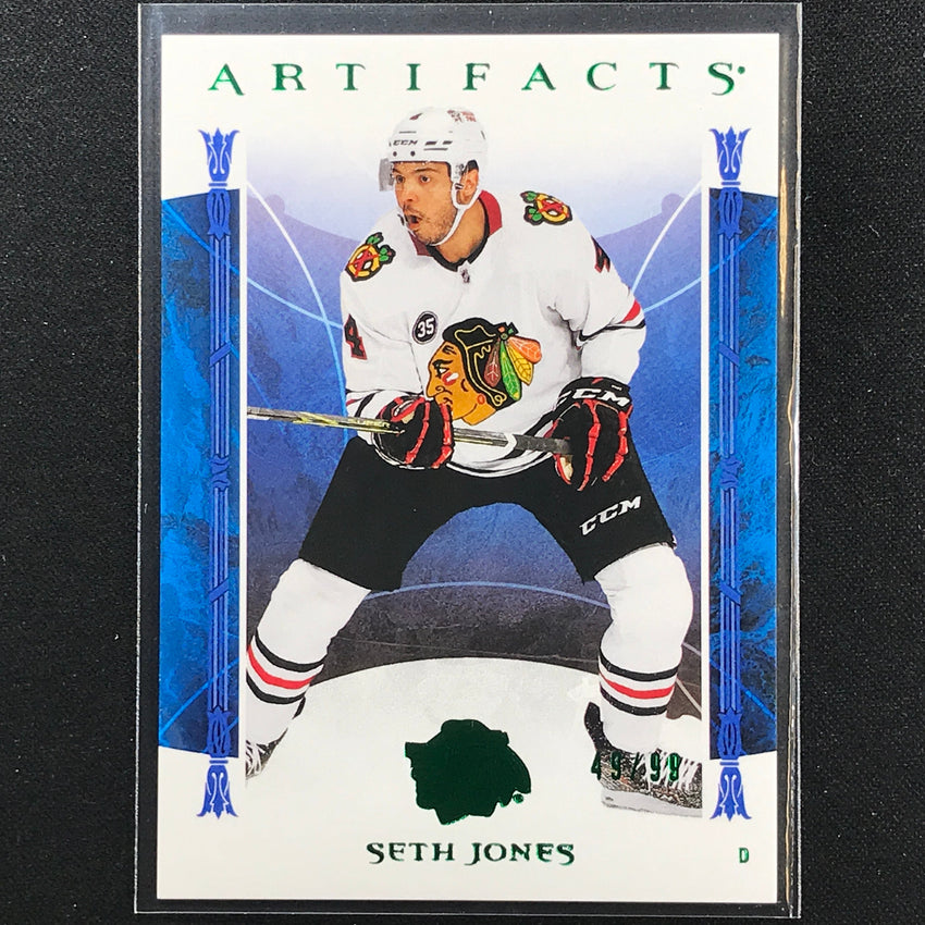 2022-23 Artifacts Nhl Seth Jones Base Emerald /99 No 48