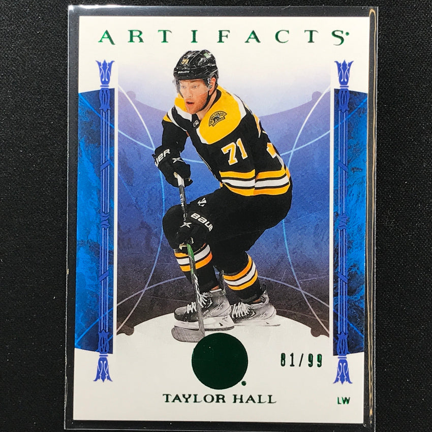 2022-23 Artifacts NHL TAYLOR HALL Base Emerald /99 #66
