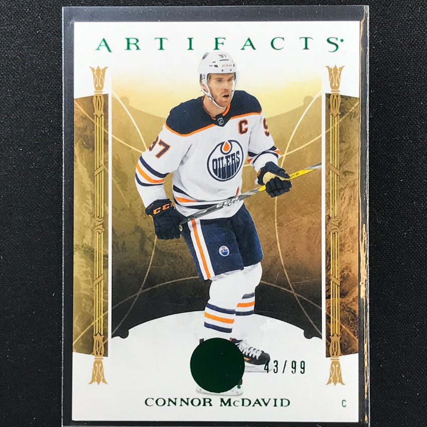 2022-23 Artifacts Nhl Connor Mcdavid Stars Base Emerald /99 No 118