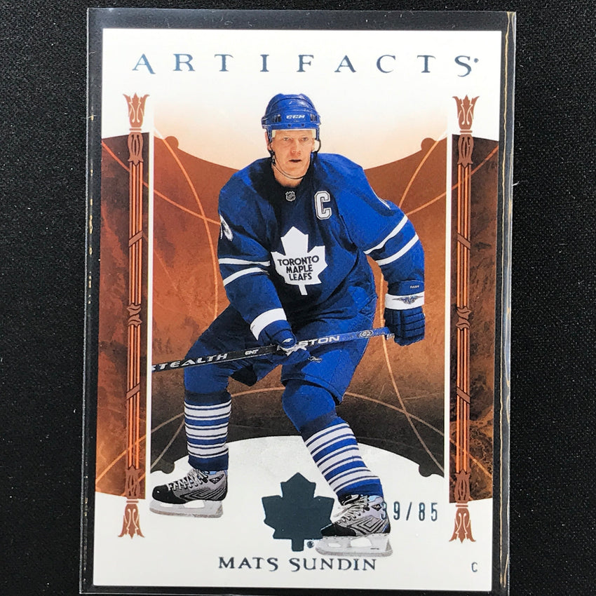 2022-23 Artifacts Nhl Mats Sundin Legends Light Blue Steel 39/85