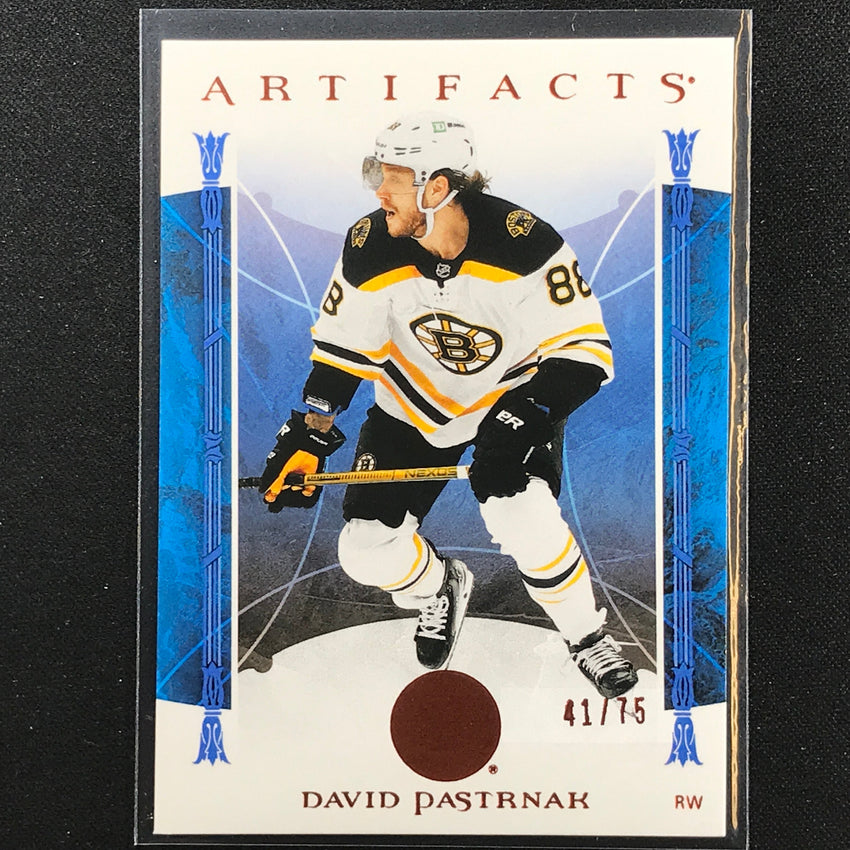 2022-23 Artifacts Nhl David Pastrnak Base Autumn 41/75
