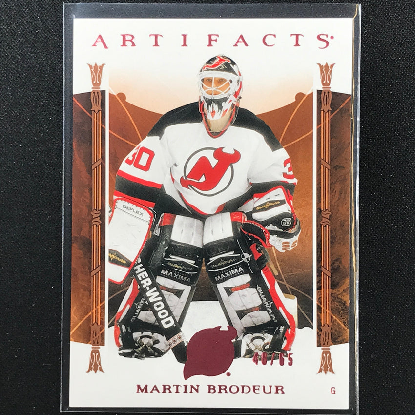 2022-23 Artifacts NHL MARTIN BRODEUR Legends Rose 48/65