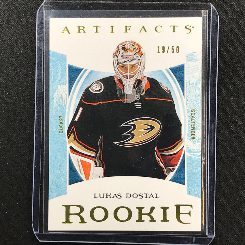 2022-23 Artifacts Nhl Lukas Dostal Rookies Yellow 19/50
