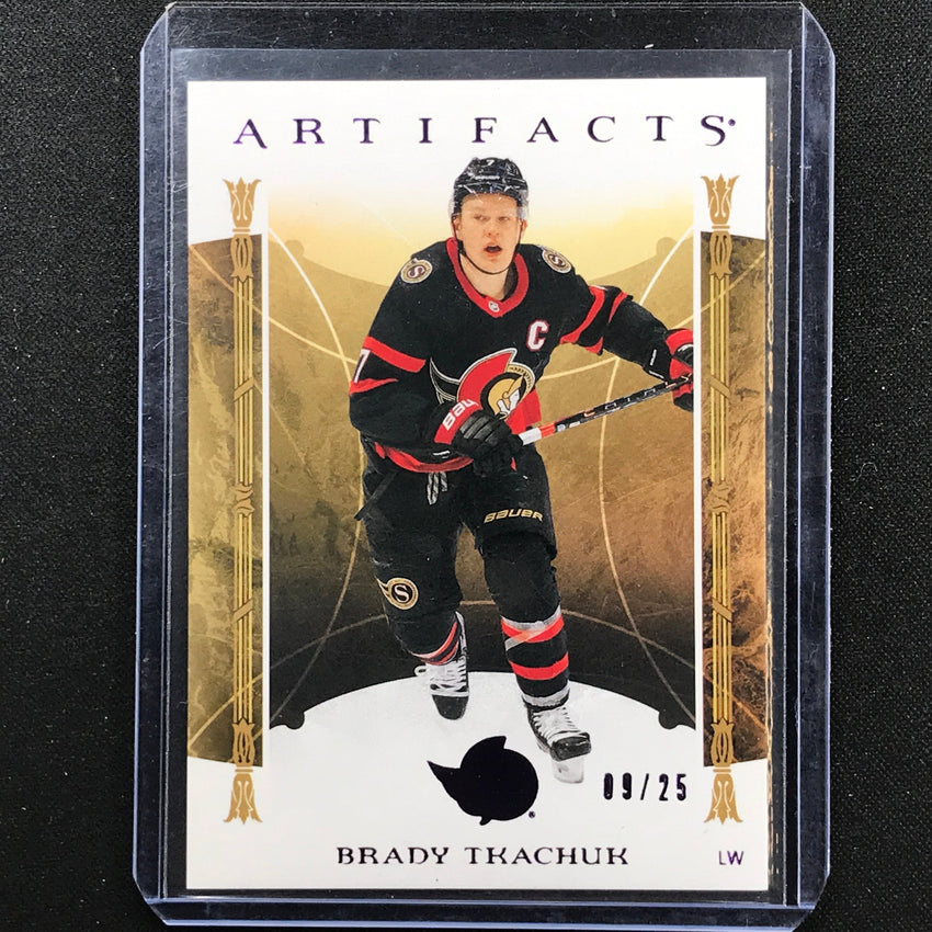 2022-23 Artifacts Nhl Brady Tkachuk Stars Purple 9/25