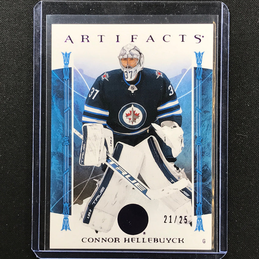 2022-23 Artifacts Nhl Connor Hellebuyck Goalies Purple 21/25