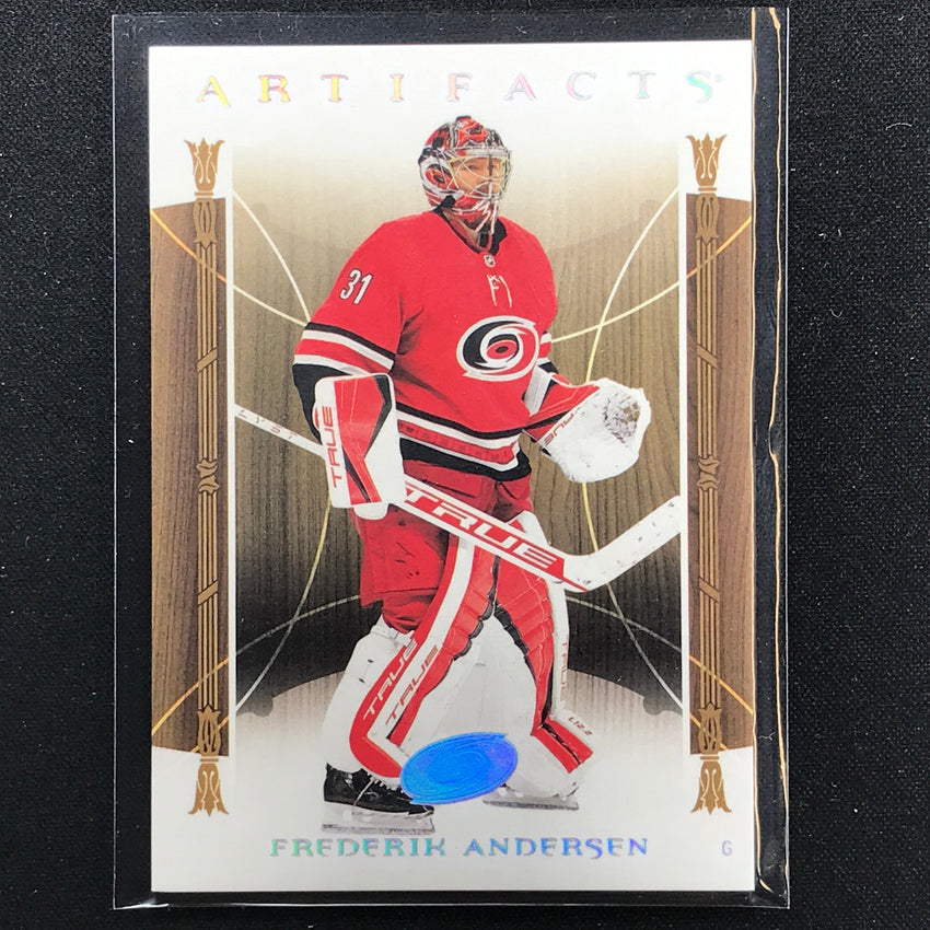 2022-23 Artifacts NHL FREDERIK ANDERSEN Goalies Wood SP #152