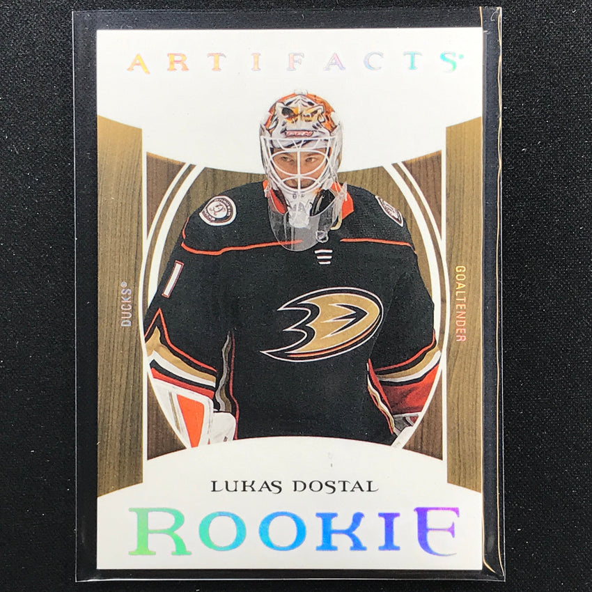 2022-23 Artifacts Nhl Lukas Dostal Rookies Wood Sp No 174