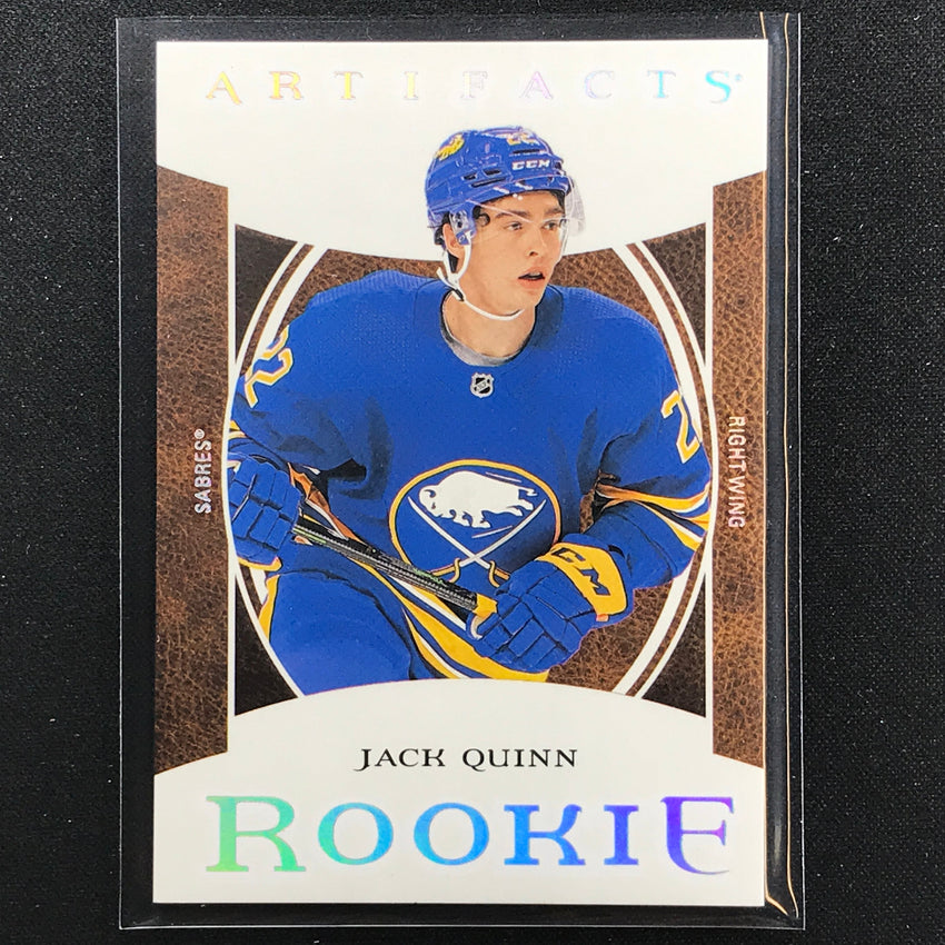 2022-23 Artifacts Nhl Jack Quinn Rookies Leather Sp No 181