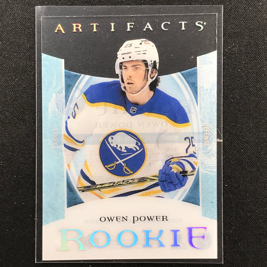 2022-23 Artifacts Nhl Owen Power Clear Cut Rookie Acetate No 30