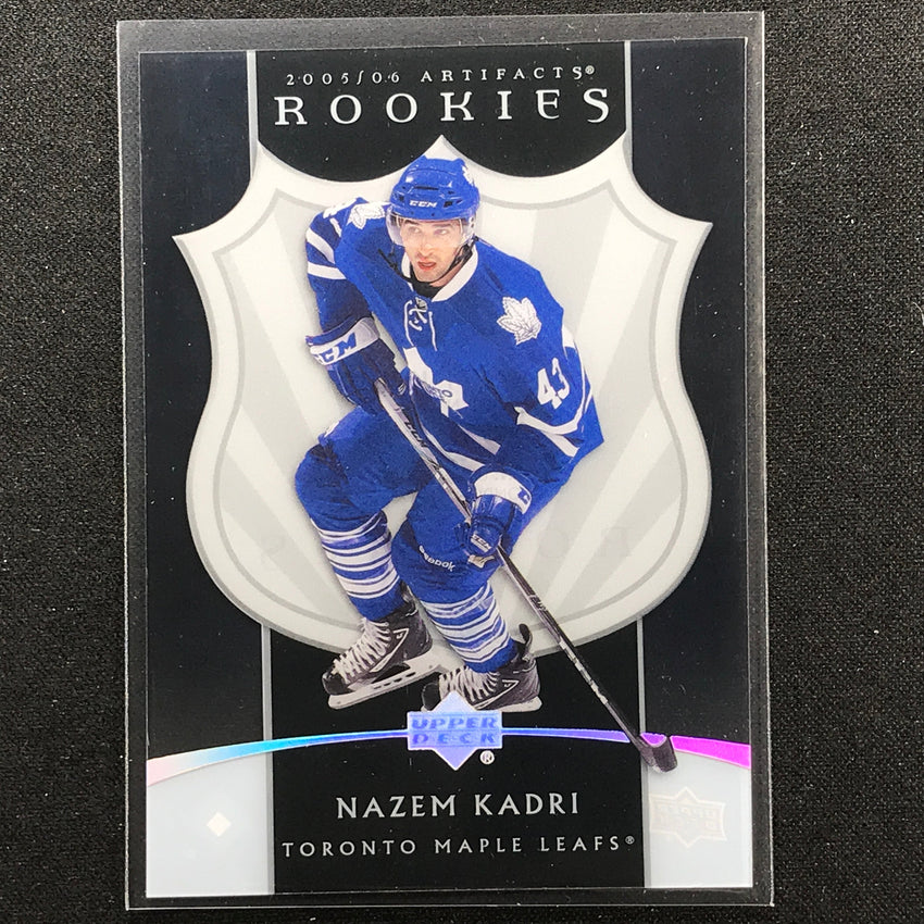 2022-23 Artifacts Nhl Nazem Kadri 2005-06 Clear Cut Retro Rookies Acetate No 24