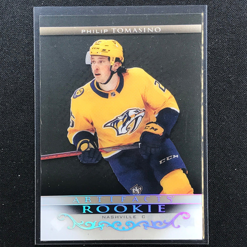 2022-23 Artifacts Nhl Philip Tomasino 2021 Update Clear Cut Rookies Acetate No 17