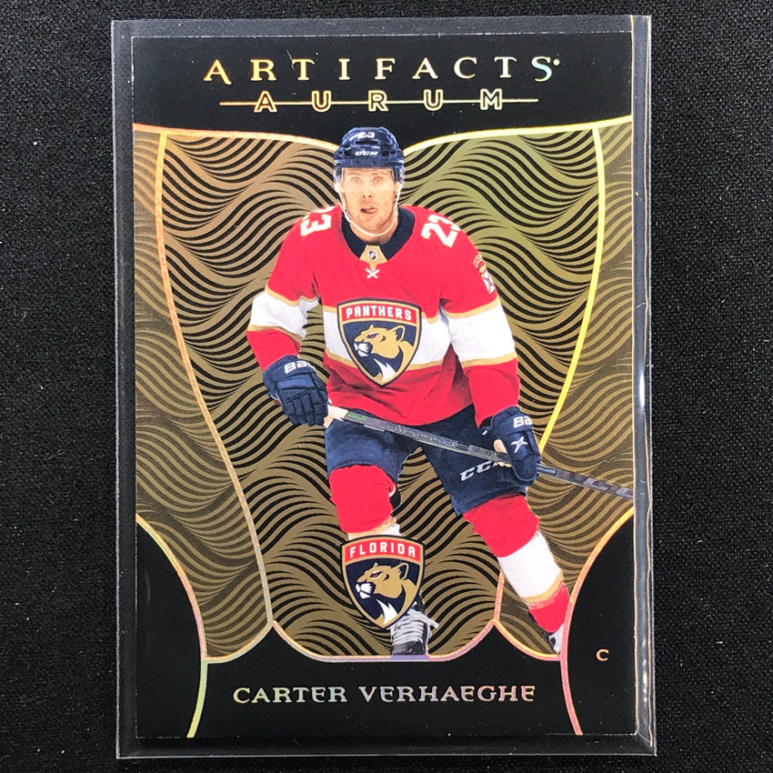 2022-23 Artifacts NHL CARTER VERHAEGHE Aurum Base #CV