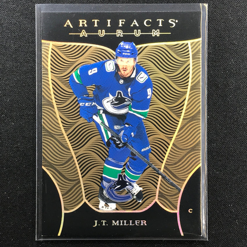 2022-23 Artifacts NHL J.T. MILLER Aurum Base #JM