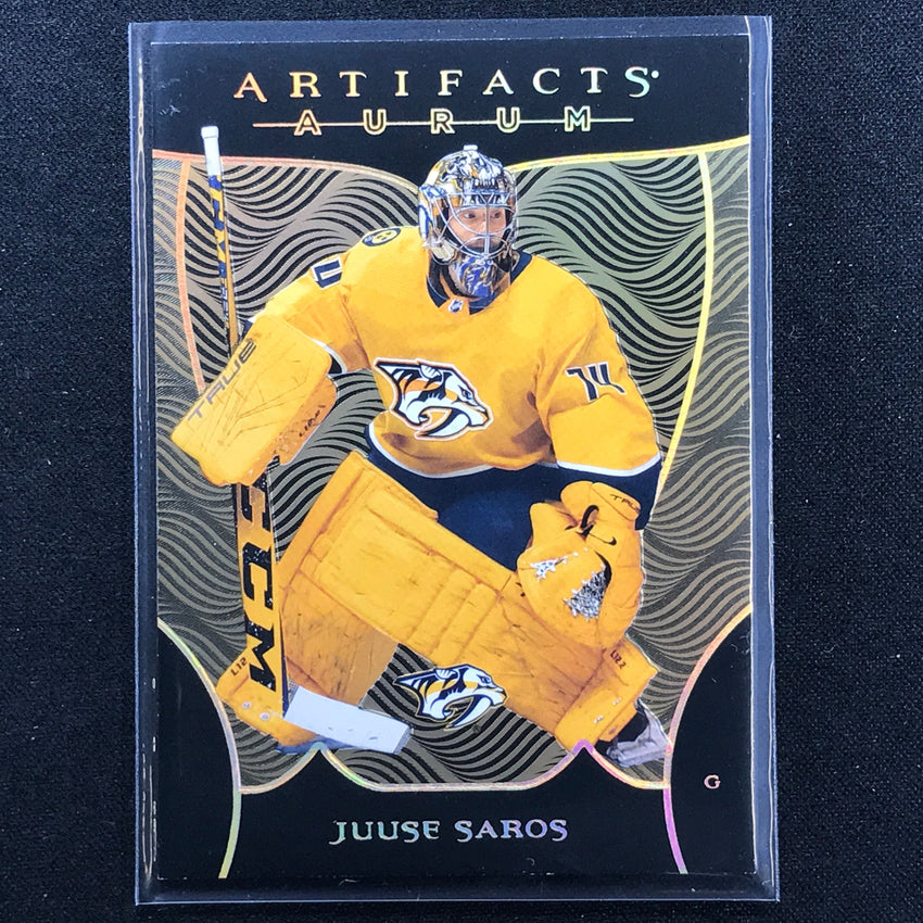 2022-23 Artifacts NHL JUUSE SAROS Aurum Base #SA