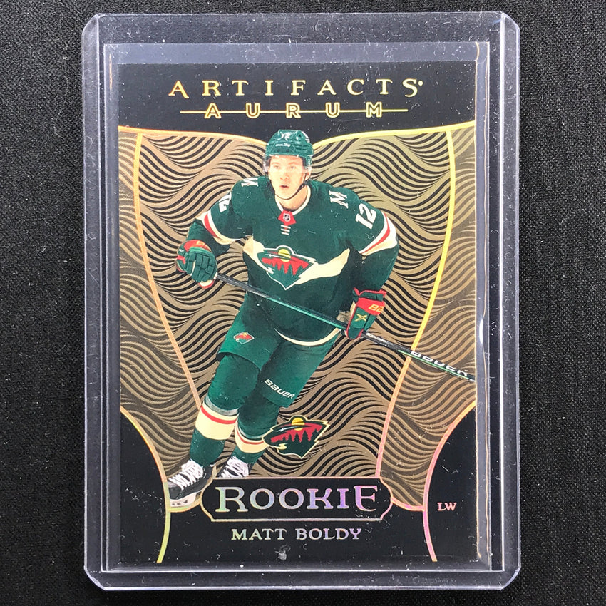2022-23 Artifacts Nhl Matt Boldy Aurum Rookies Tier 2 Ssp No By