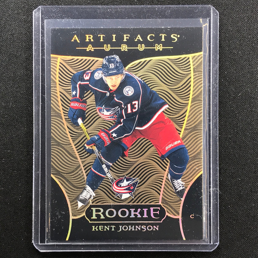 2022-23 Artifacts NHL KENT JOHNSON Aurum Rookies Tier 2 SSP #KJ