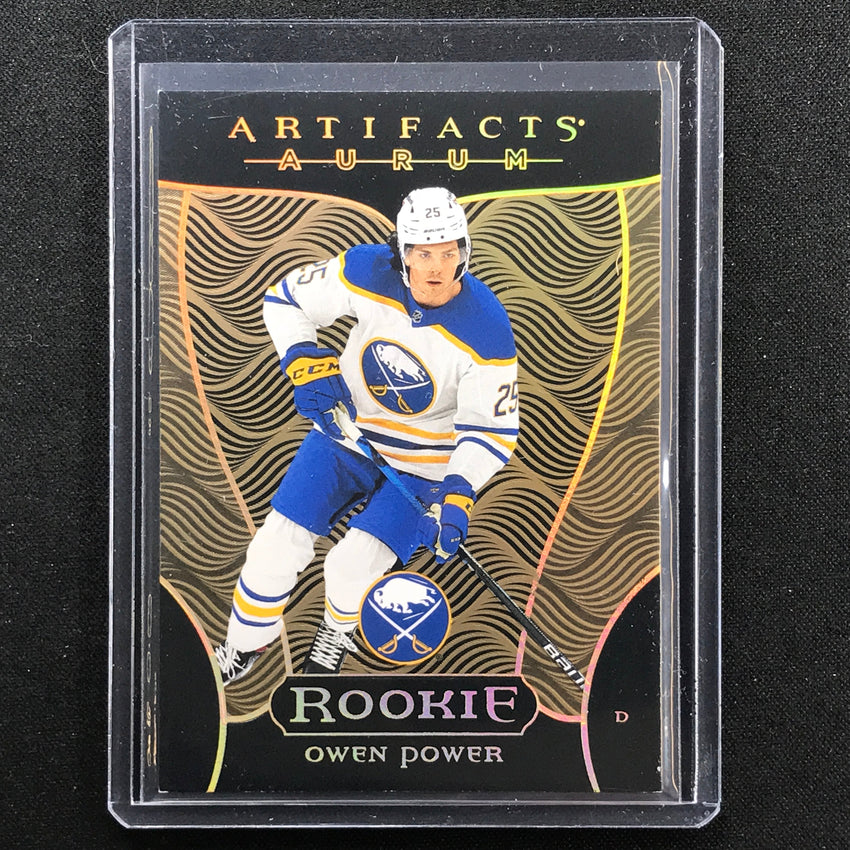 2022-23 Artifacts NHL OWEN POWER Aurum Rookies Tier 2 SSP #OP
