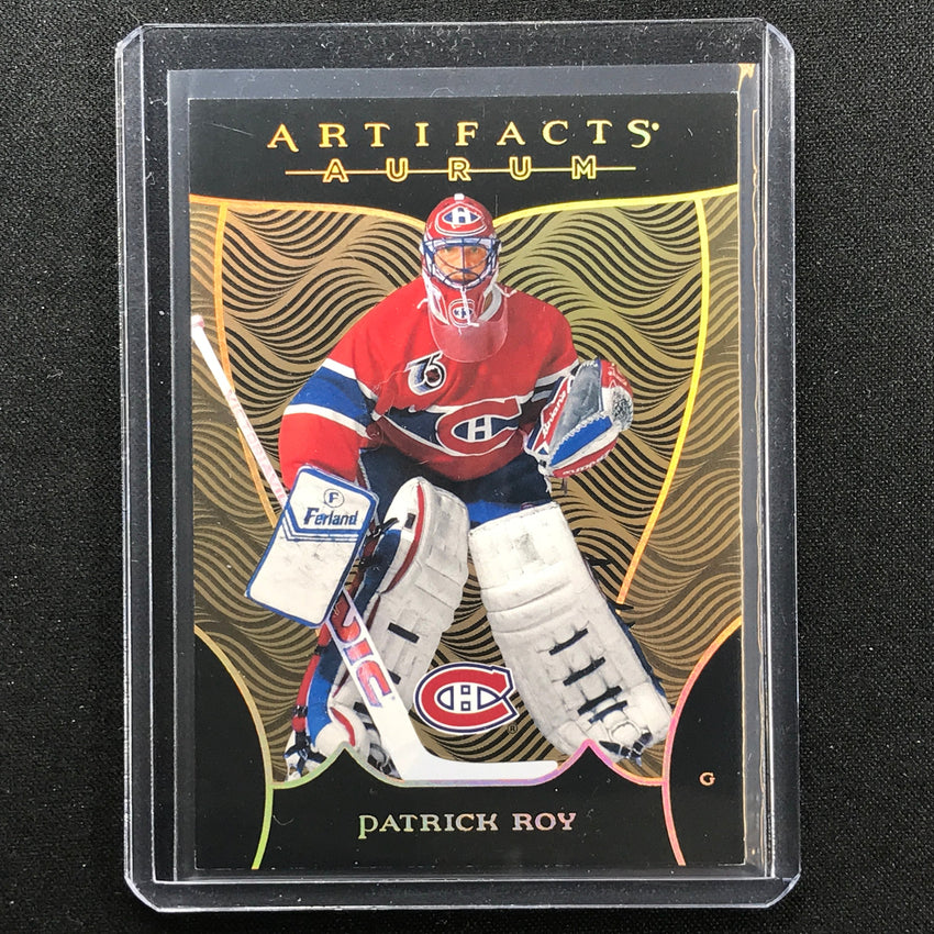 2022-23 Artifacts Nhl Patrick Roy Aurum Legends Ssp No Pr