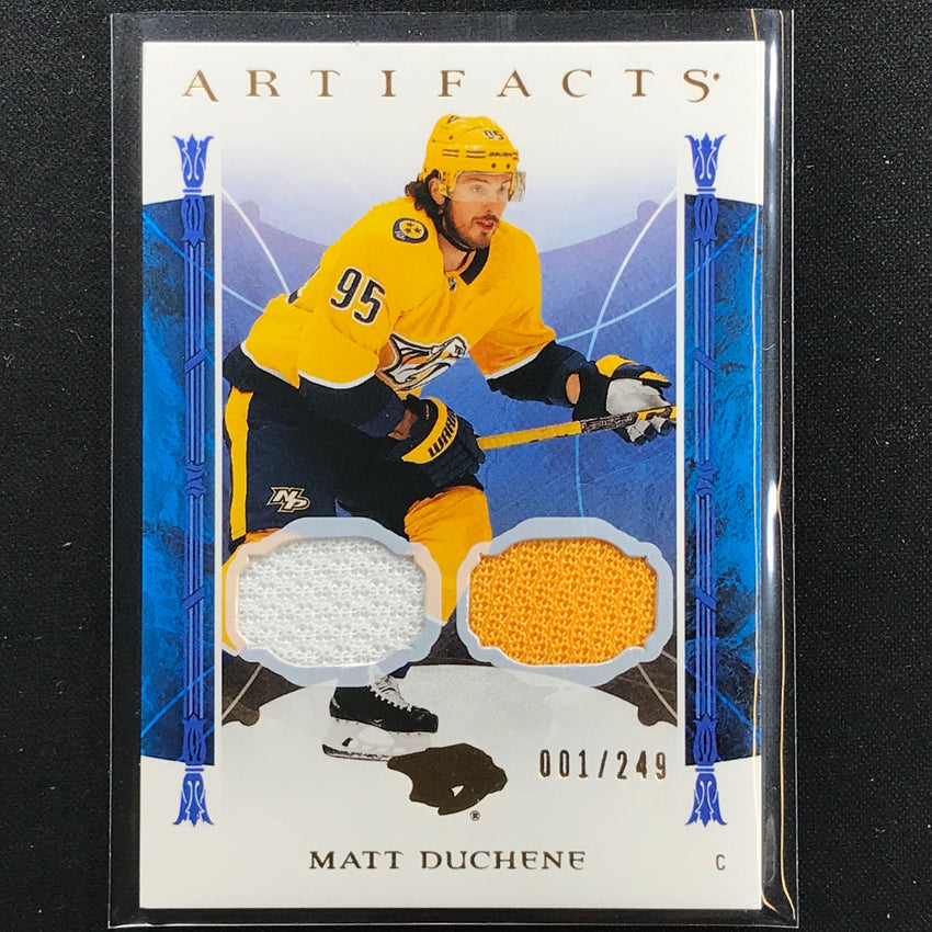 2022-23 Artifacts Nhl Matt Duchene Base Material Dual Relic 1/249