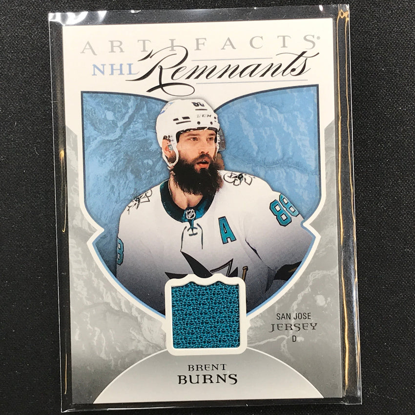 2022-23 Artifacts Nhl Brent Burns Nhl Remnants Jersey Relic No Bb