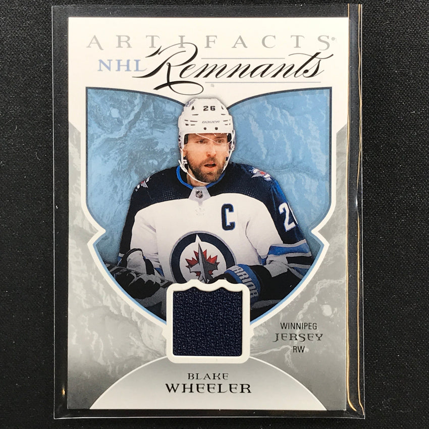 2022-23 Artifacts NHL BLAKE WHEELER NHL Remnants Jersey Relic #BW