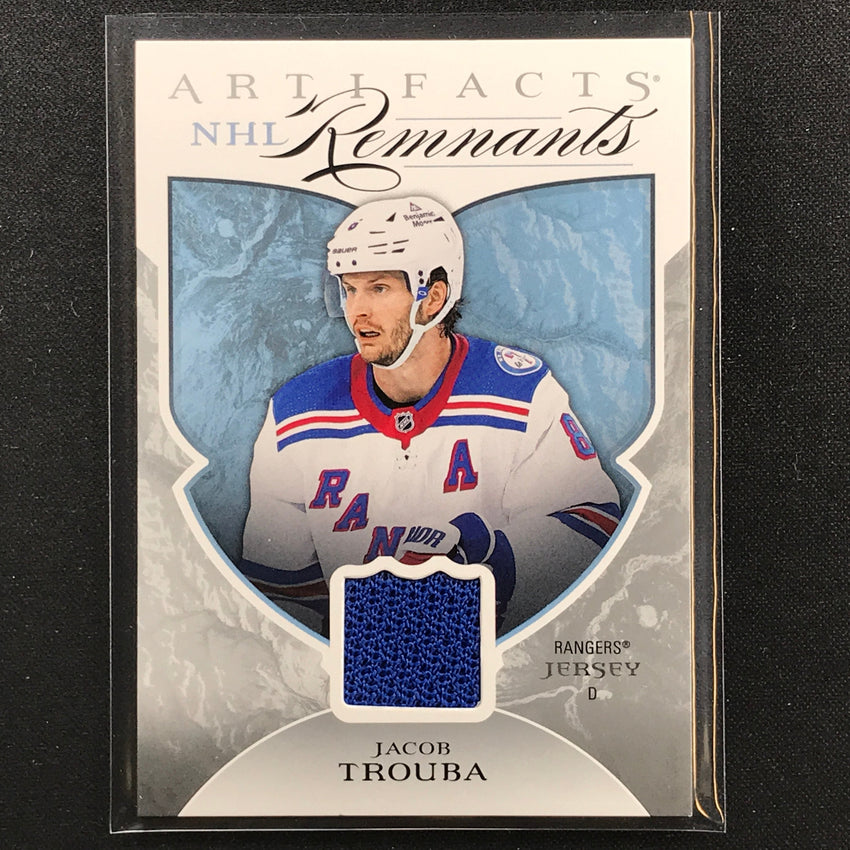 2022-23 Artifacts Nhl Jacob Trouba Nhl Remnants Jersey Relic No Jt