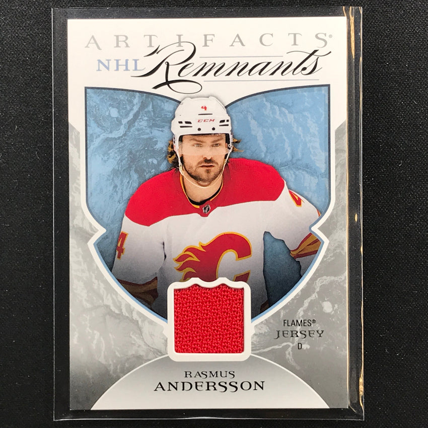2022-23 Artifacts NHL RASMUS ANDERSSON NHL Remnants Jersey Relic #RA