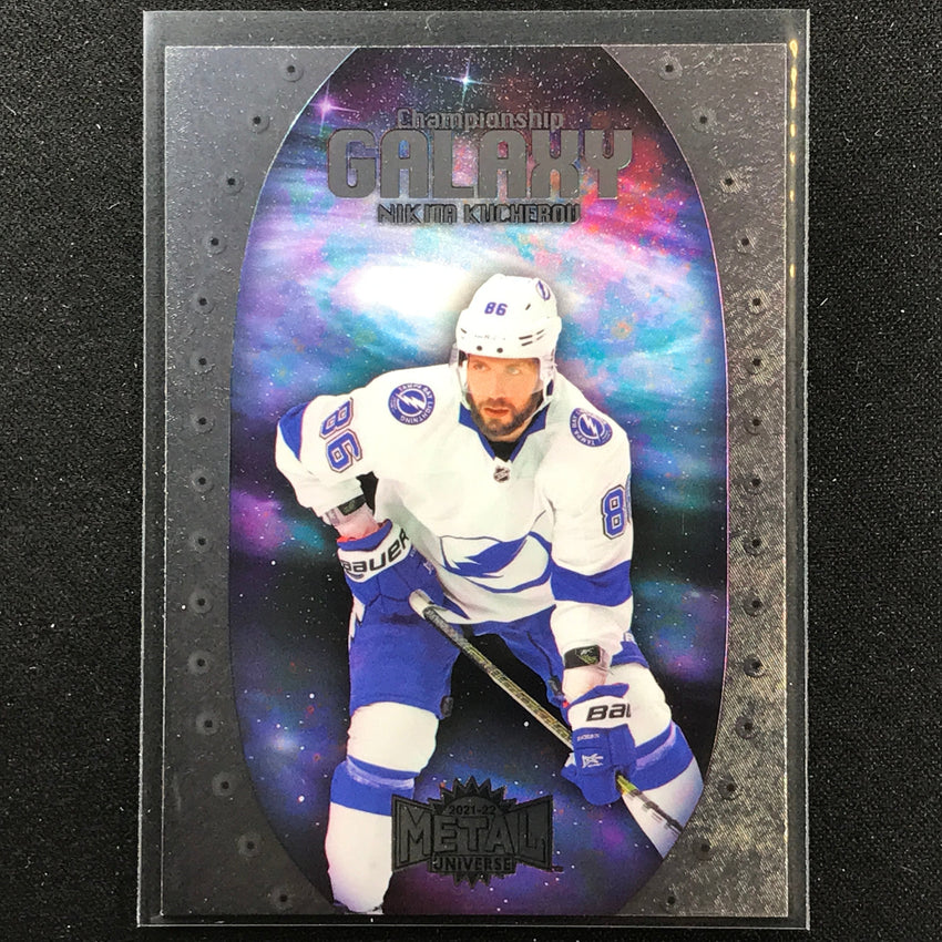 2021-22 Metal Universe NHL NIKITA KUCHEROV Championship Galaxy Base SP #16