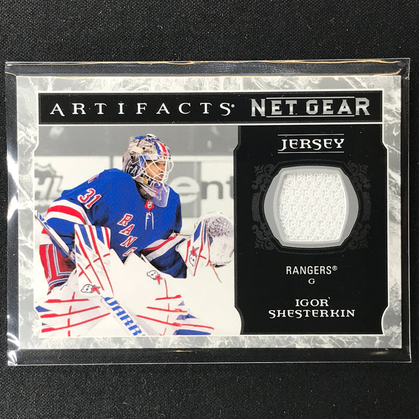 2022-23 Artifacts Nhl Igor Shesterkin Net Gear Jersey Relic No Is