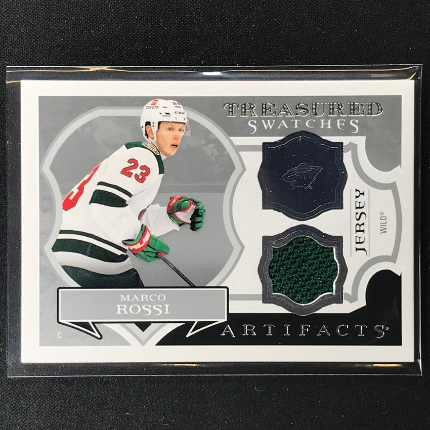 2022-23 Artifacts Nhl Marco Rossi Treasured Swatches Jersey Relic No Mr