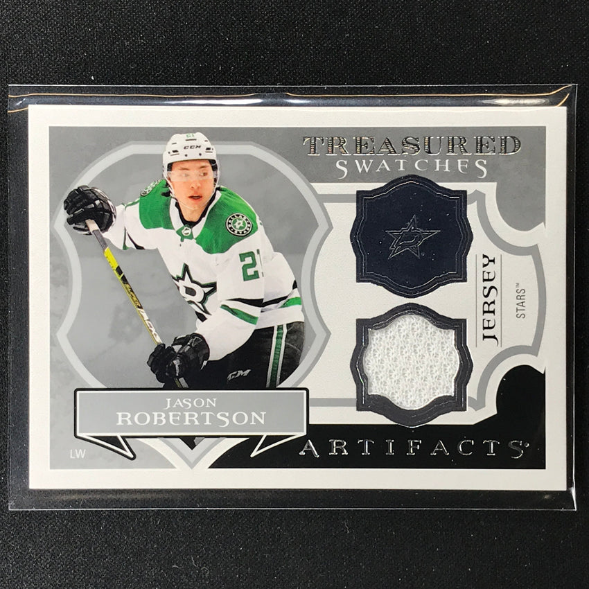 2022-23 Artifacts Nhl Jason Robertson Treasured Swatches Jersey Relic No Jr