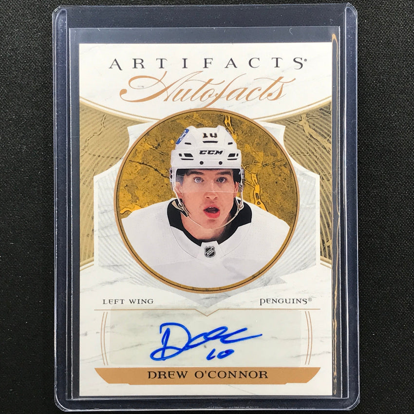 2022-23 Artifacts Nhl Drew Oconnor Auto Facts Auto No Do