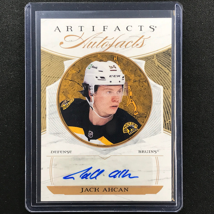2022-23 Artifacts Nhl Jack Ahcan Auto Facts Auto No Ja