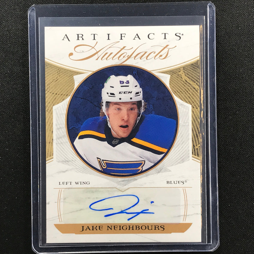 2022-23 Artifacts Nhl Jake Neighbours Auto Facts Auto No Jn