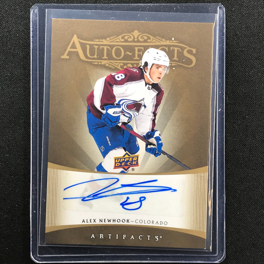 2022-23 Artifacts NHL ALEX NEWHOOK 2005-06 Retro Auto Facts Auto SP #AN