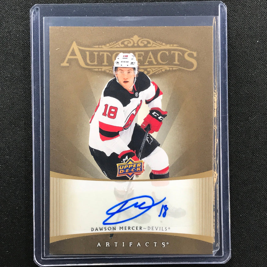 2022-23 Artifacts Nhl Dawson Mercer 2005-06 Retro Auto Facts Auto No Dm