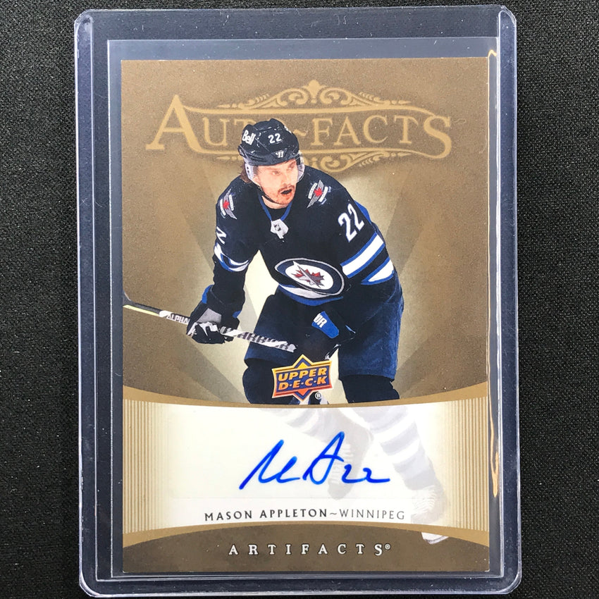 2022-23 Artifacts NHL MASON APPLETON 2005-06 Retro Auto Facts Auto #MA