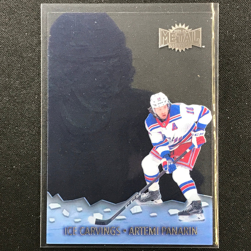2021-22 Metal Universe Nhl Artemi Panarin Ice Carvings Acetate Base No 6