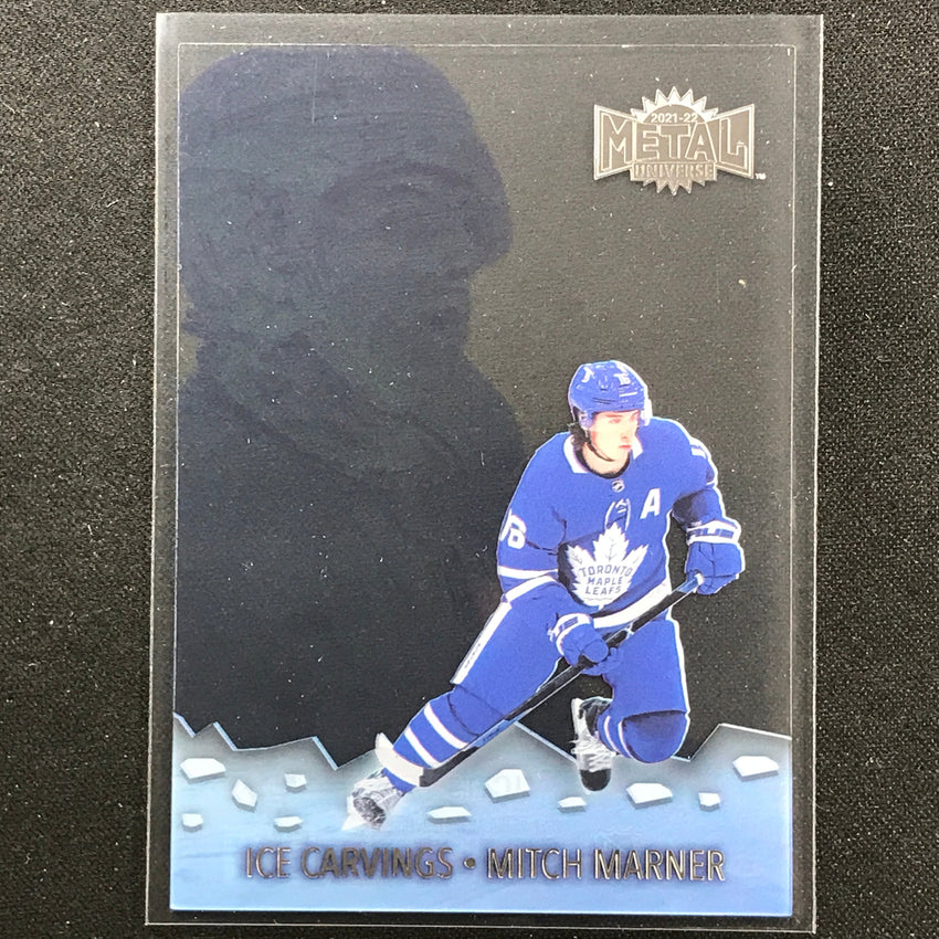 2021-22 Metal Universe Nhl Mitch Marner Ice Carvings Acetate Base No 13