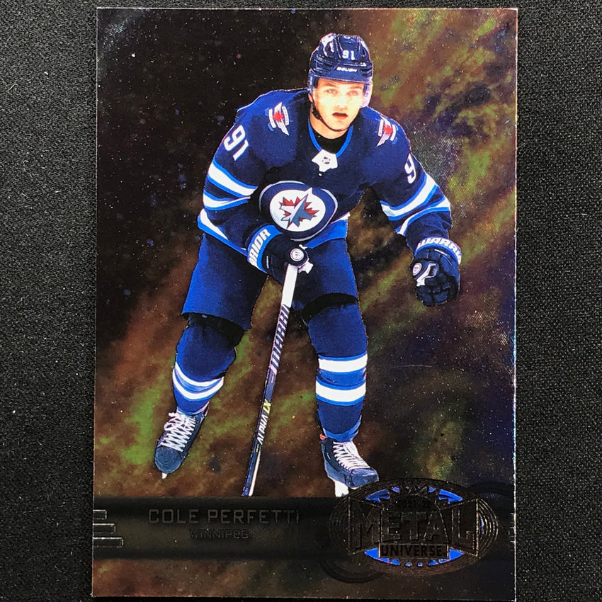 2021-22 Metal Universe NHL COLE PERFETTI 1997-98 Retro Rookie Base #24