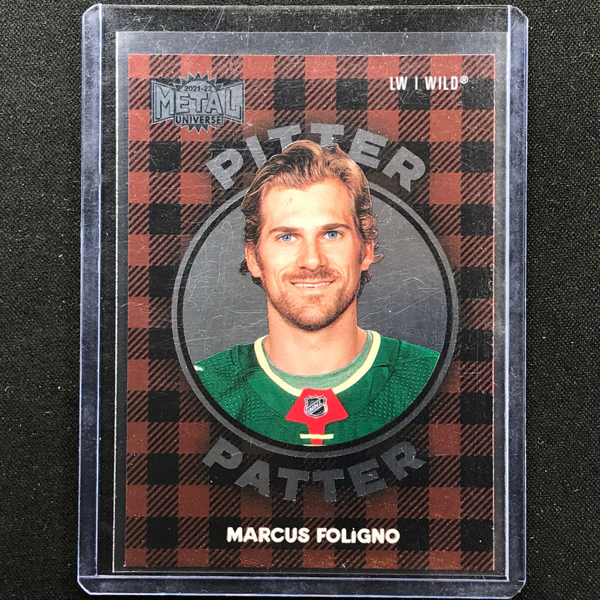 2021-22 Metal Universe Nhl Marcus Foligno Pitter Patter Base Sp No 3