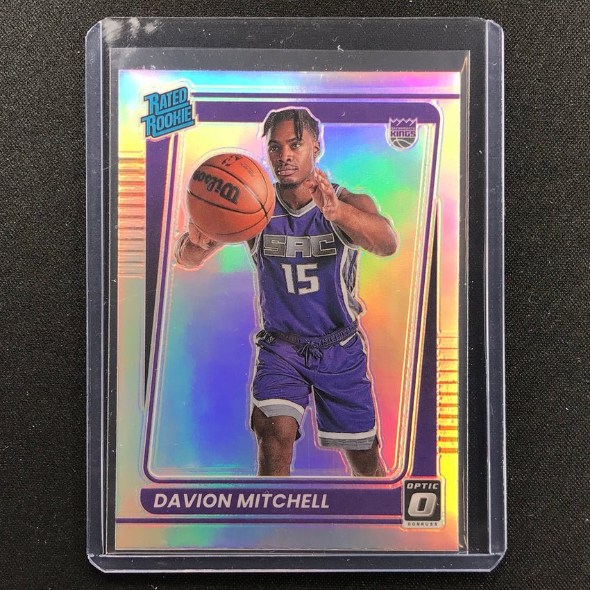 2021-22 Donruss Optic DAVION MITCHELL Rated Rookie Holo Silver #155