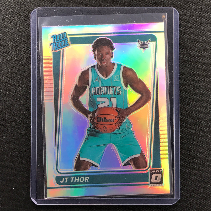 2021-22 Donruss Optic JT THOR Rated Rookie Holo Silver #172