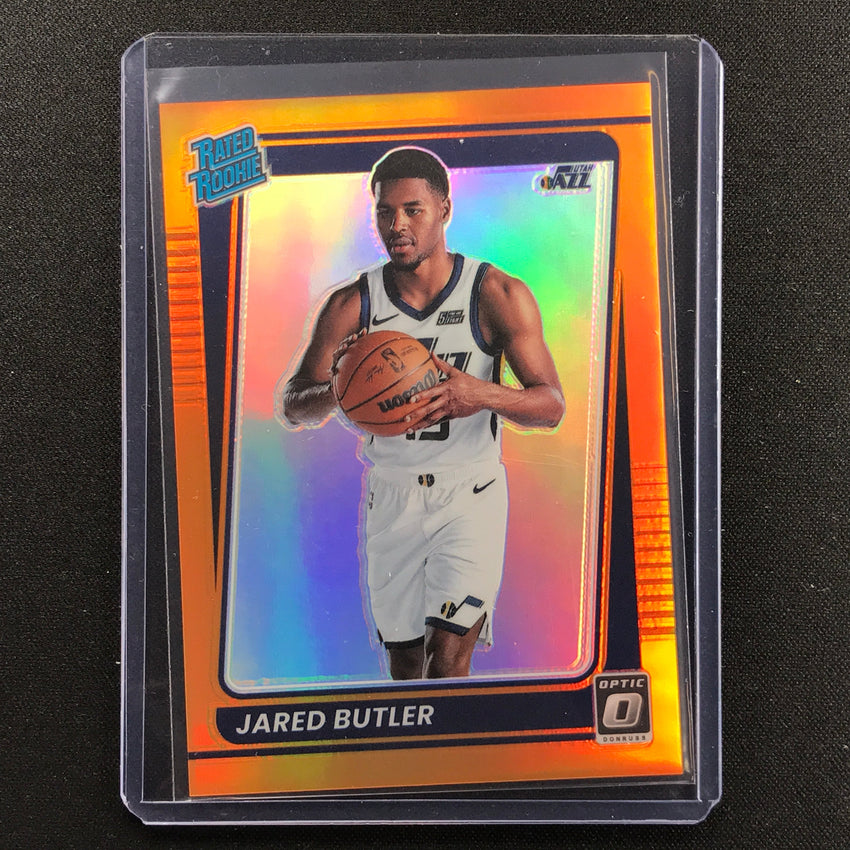 2021-22 Donruss Optic Jared Butler Rated Rookie Orange 126/199