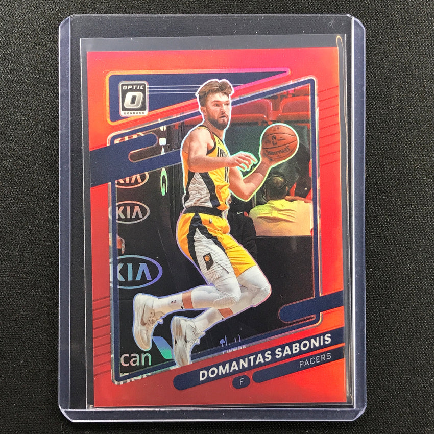 2021-22 Donruss Optic Domantas Sabonis Red 26/99